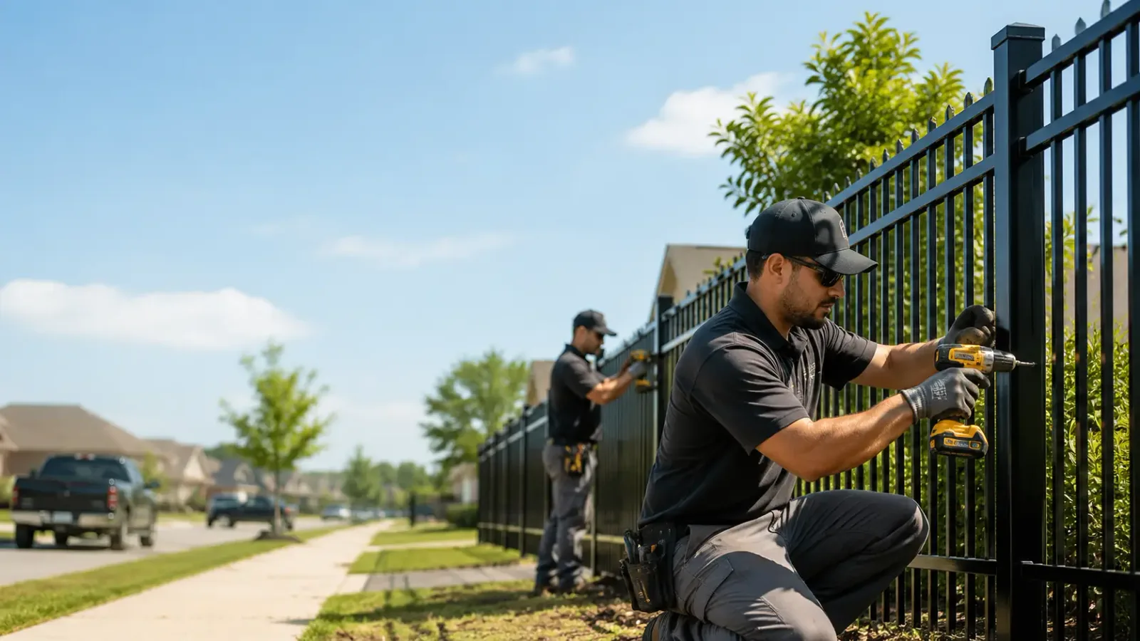 Metal Fence Installation in Harrison, GA
